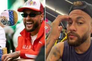 Neymar rebate críticas por poker: ‘Vai cuidar da sua vida’